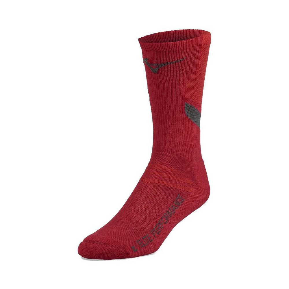 Mens Mizuno RUNBIRD® Crew Volleyball Socks Red Philippines (TPNGSF123)